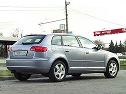 A3 Sportback 1.6 FSI Audi фото